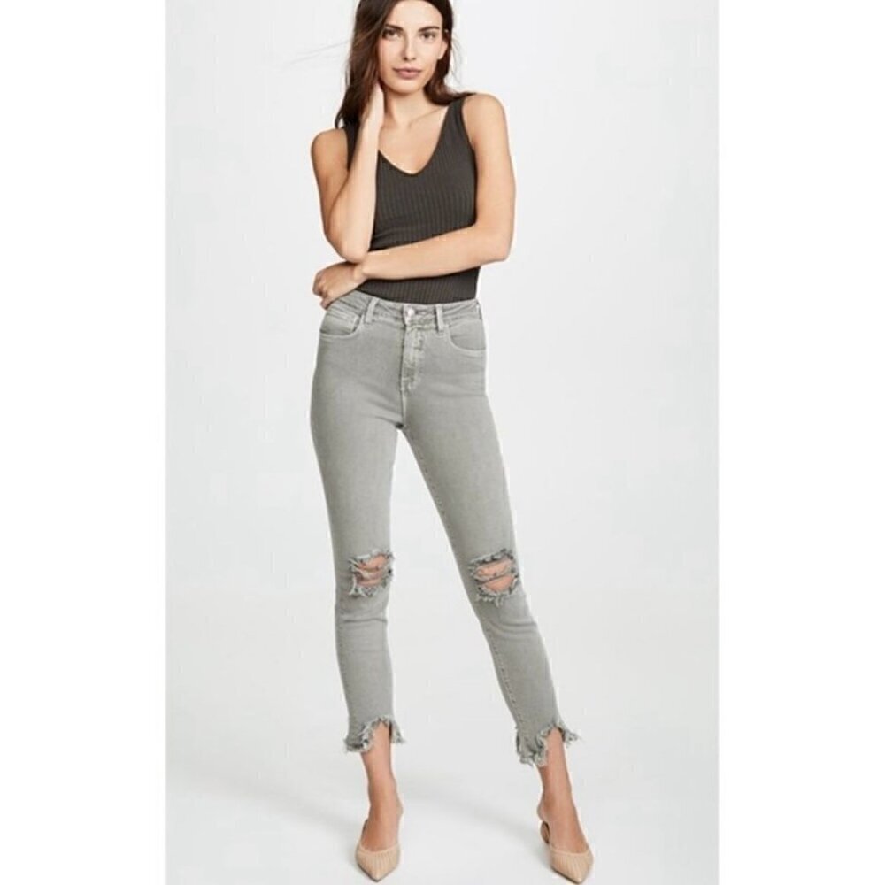 NWT L'AGENCE High Line Skinny High Rise Jean in Vineyard - Size 25